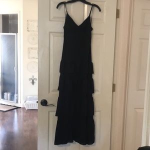 NWT J.Crew tiered ruffle maxi dress.